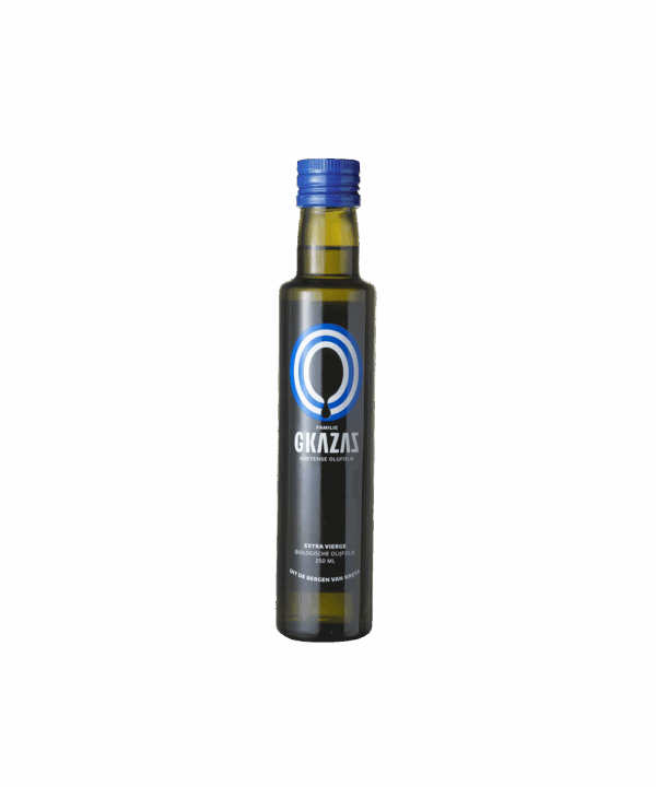 250ML biologische olijfolie fles