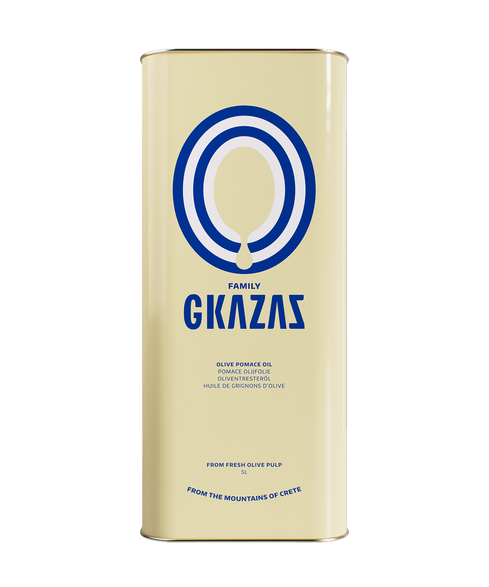 Pomace olive oil 5 liter can